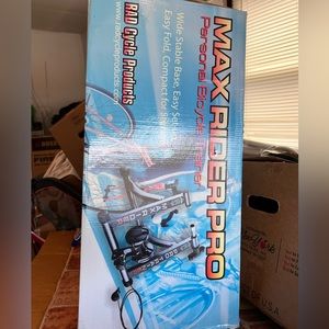 Max rider pro personal bicycle trainer
